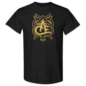 Bryan Ace Spade Gold Shirt